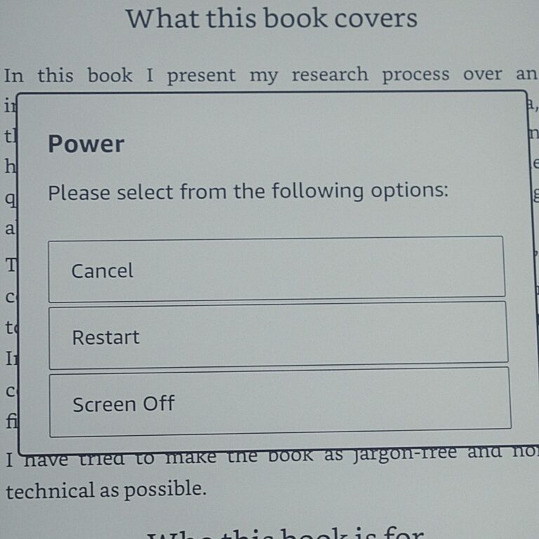 How to turn off Kindle Paperwhite – Quick Answers