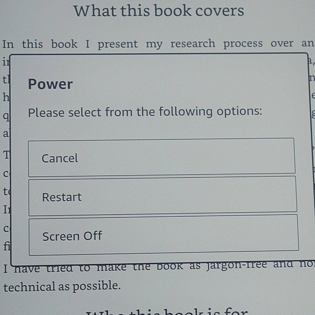 How to turn off Kindle Paperwhite Quick Answers