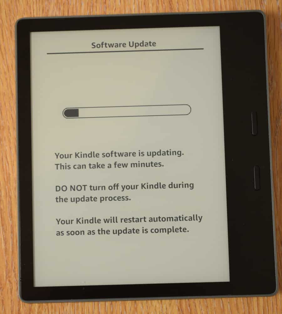 kindle update