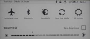 How to setup Kindle Paperwhite Bluetooth