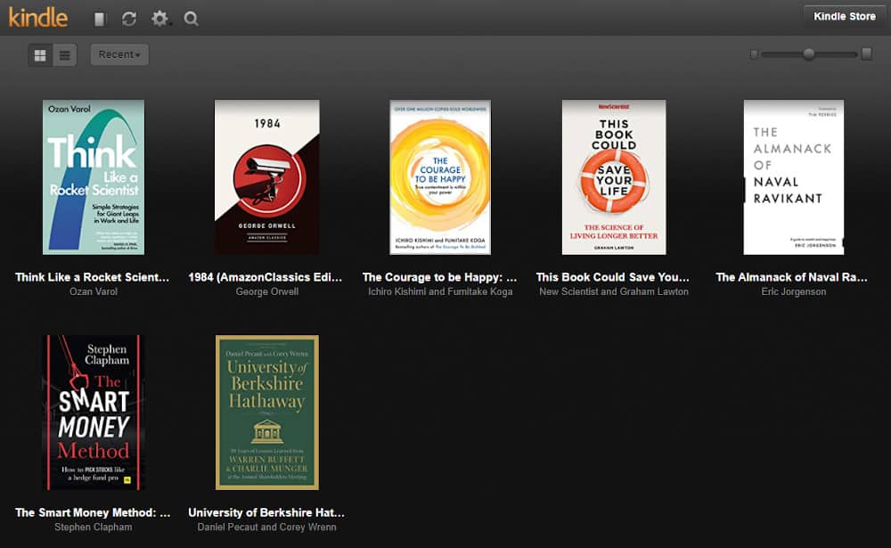 kindle cloud collections