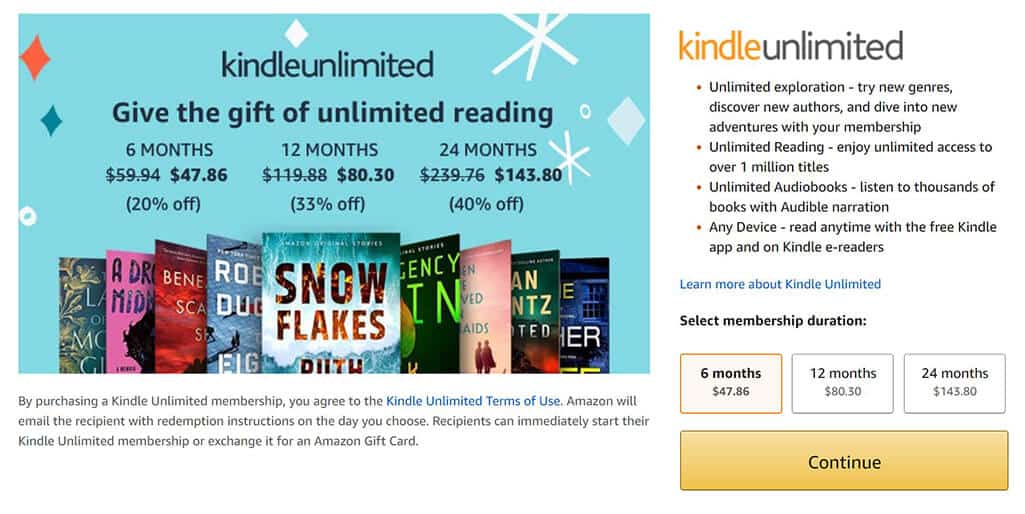 Why Kindle Unlimited is the Perfect Gift for Bookworms