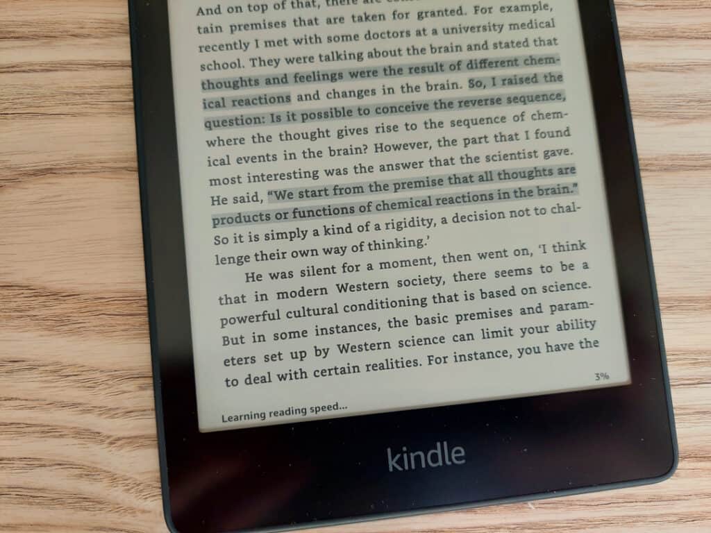 kindle highlights have disappeared